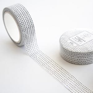 Etc. Washi Tape | Bullet Journaling | Planner Tape | Black + White Basics | Dots Tape | Decorative Tape