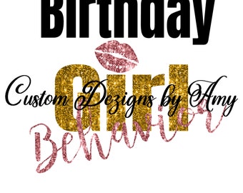 Download Birthday Behavior Svg Etsy