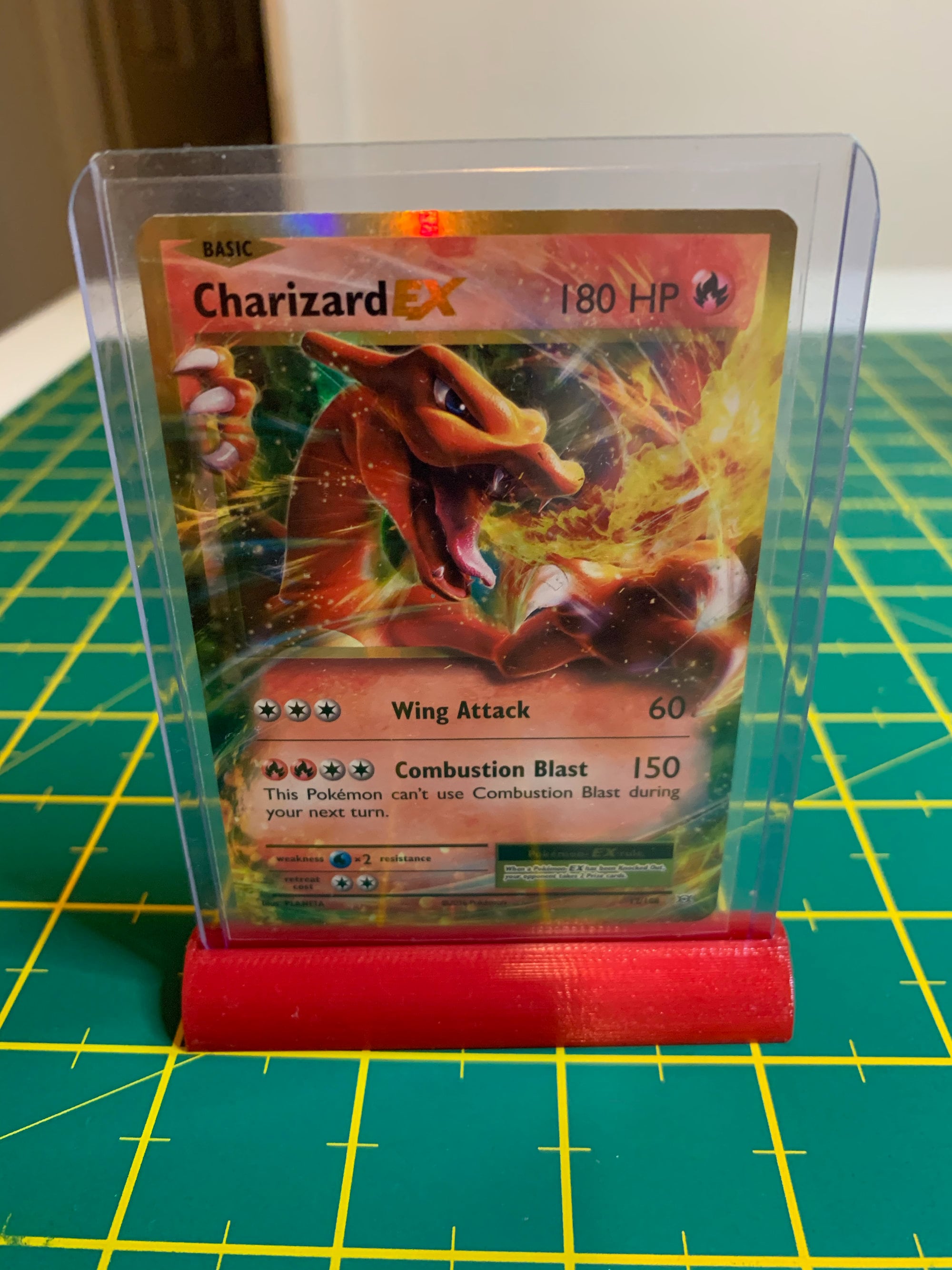 Top loader card stand/ Pokemon card display stand Etsy