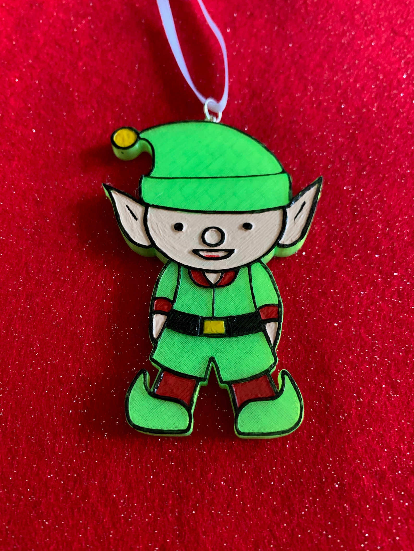 Elf Christmas tree decoration/ornament Etsy