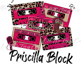 Country Tapes, Priscilla Block PNG