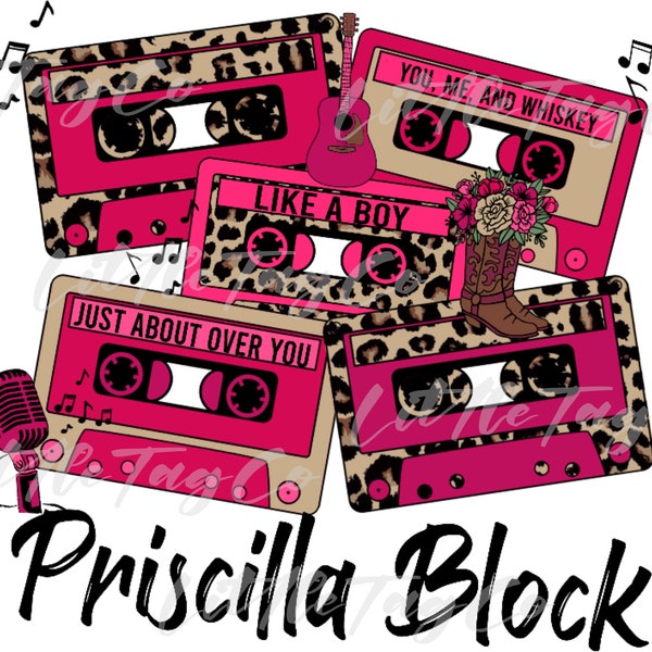 Country Tapes, Priscilla Block PNG