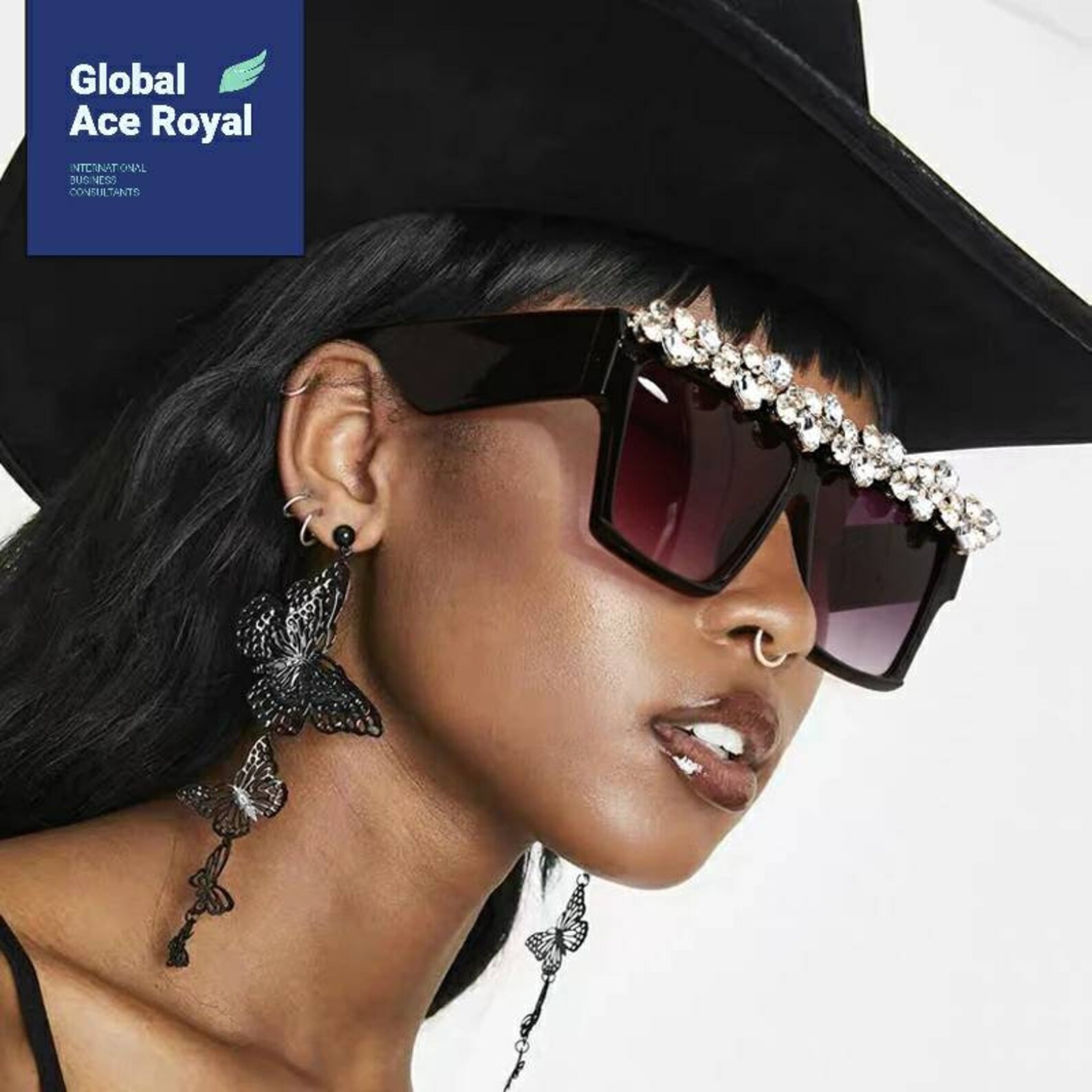 Jewelled sunglasses Etsy