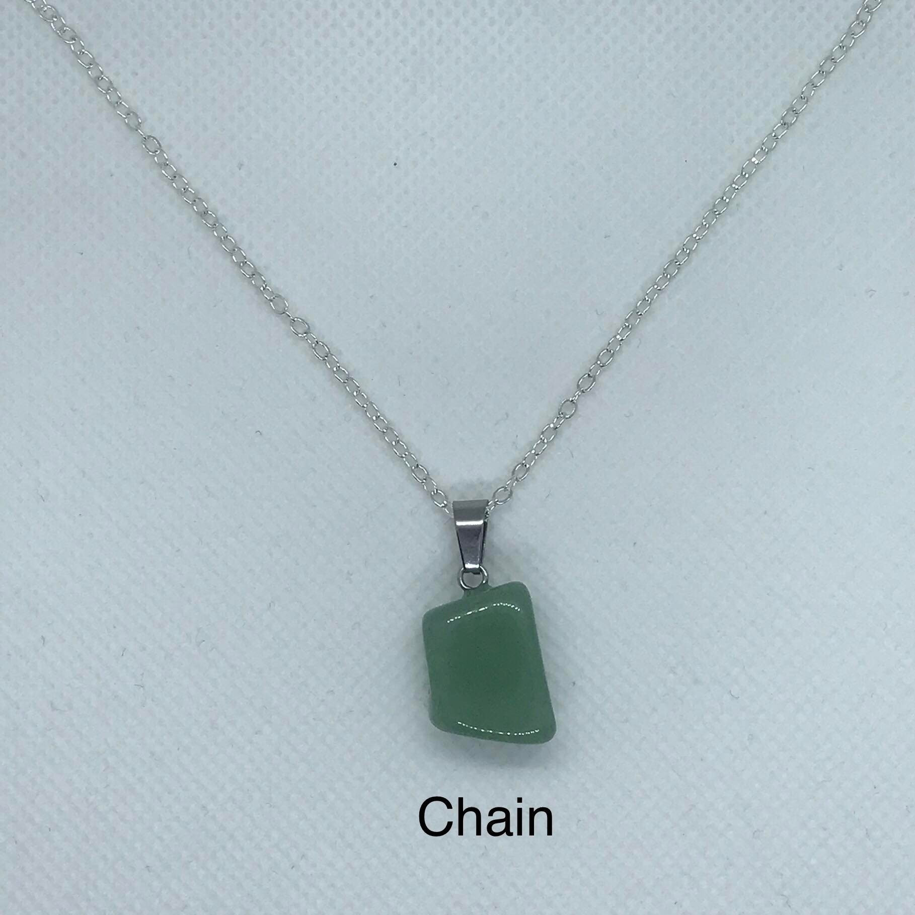 Aventurine Necklace Crystal - Etsy 