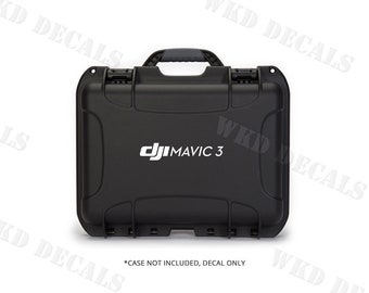 DJi Mavic 3, Case Sticker, Vehicle Decal, UAV Drone, Drone Pilot Decal