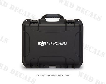 DJi Air 3, Mavic Air 3, Case Sticker, Vehicle Decal, UAV Drone, Drone Pilot Decal