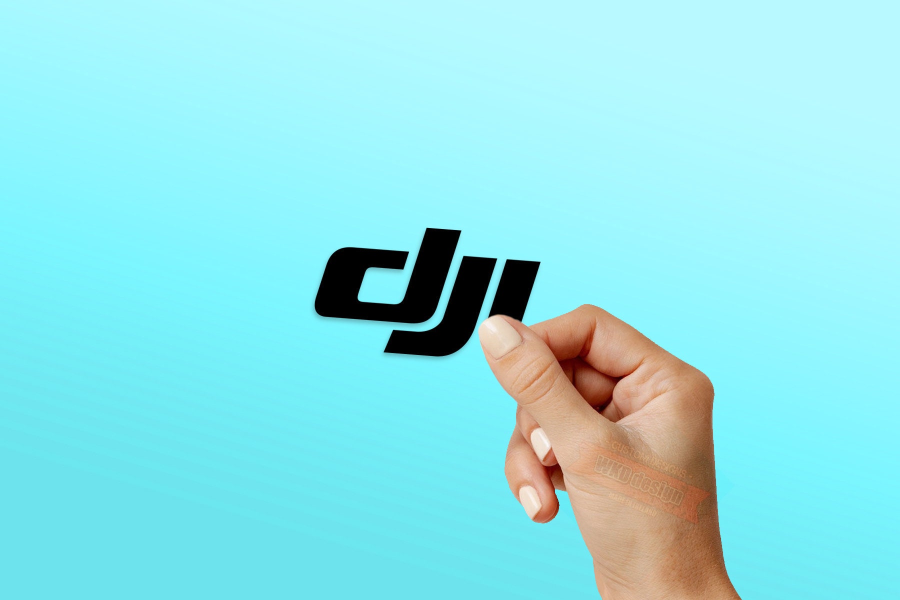 DJI Decals - DJI Logo, Mavic Air, Mavic Mini, Mavic Pro.