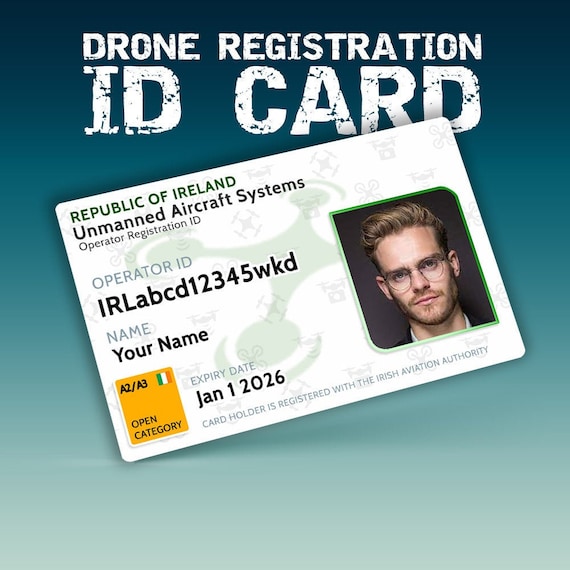 Drone Operator Id Card
