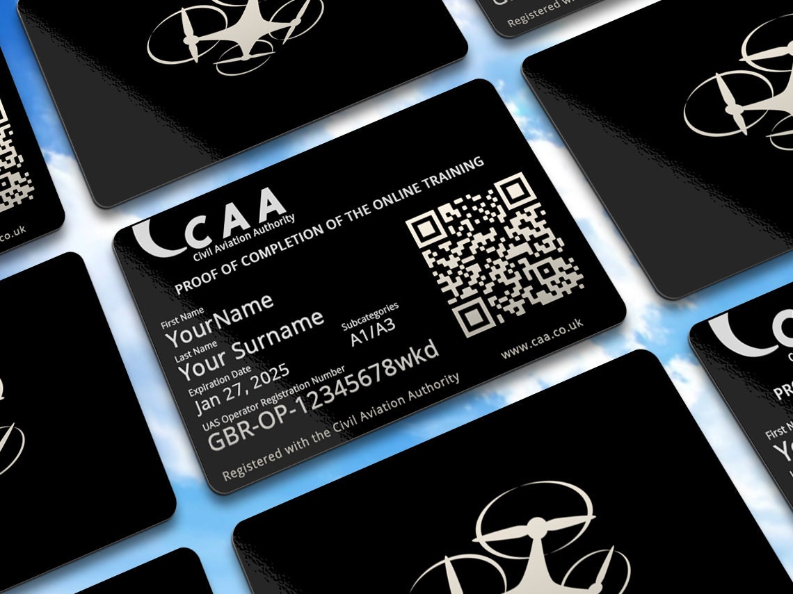 Caa Id Card Requirements