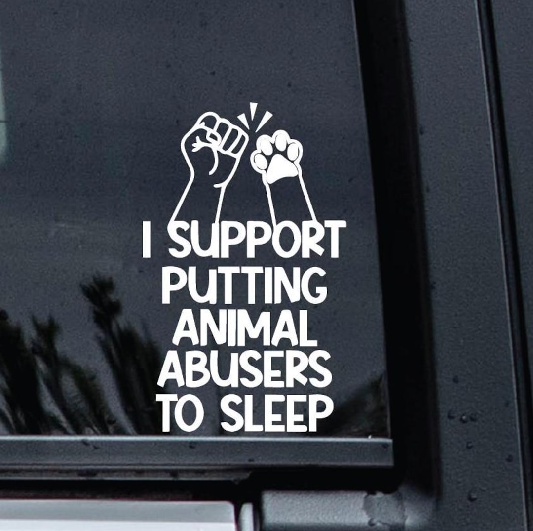 Animal Rights Activist Vinyl Decal Sticker - Etsy