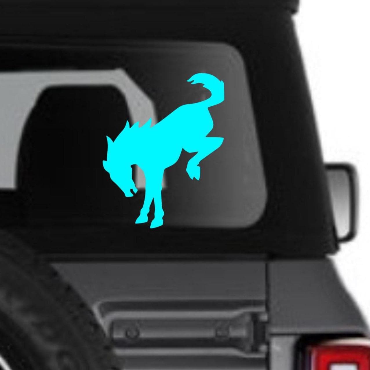 Bucking Bronco Vinyl Decal Sticker