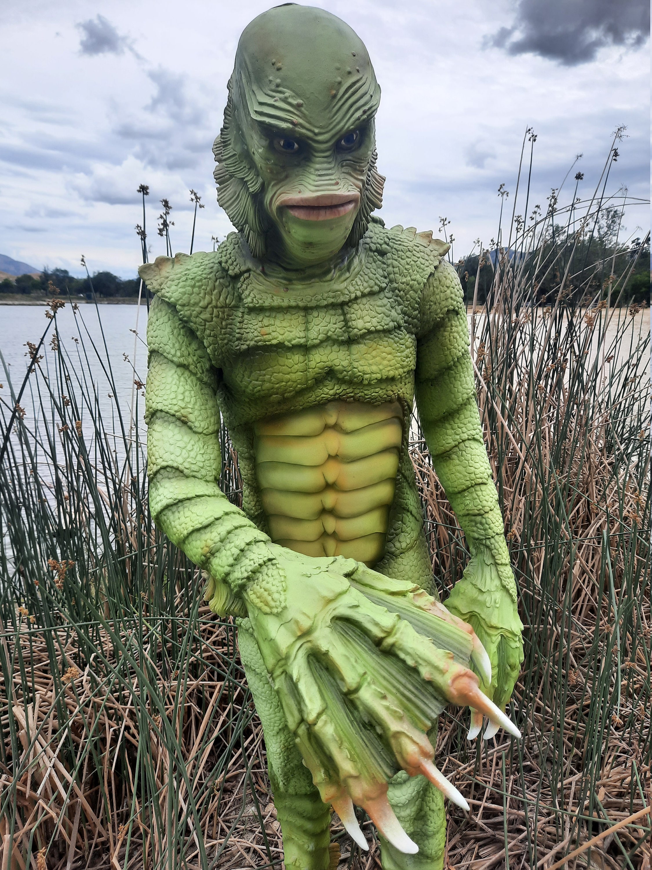 creature from the black lagoon life size statue