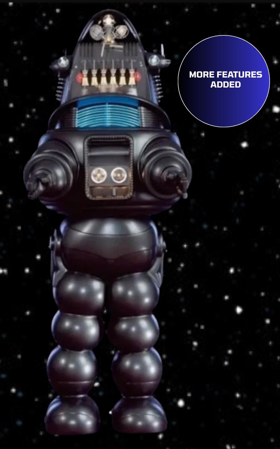 Robby the Robot - Forbidden Planet 1:1 Scale Lifesize Statue - Etsy