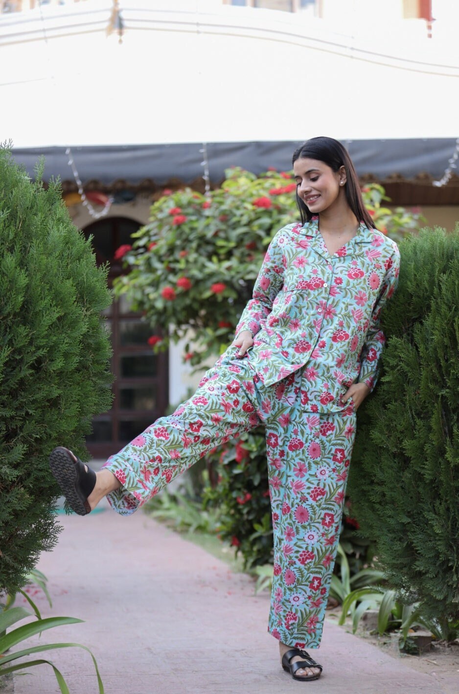 Long Sleeve Nighty - Etsy Australia