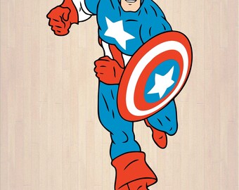 Download Captain America Svg Etsy