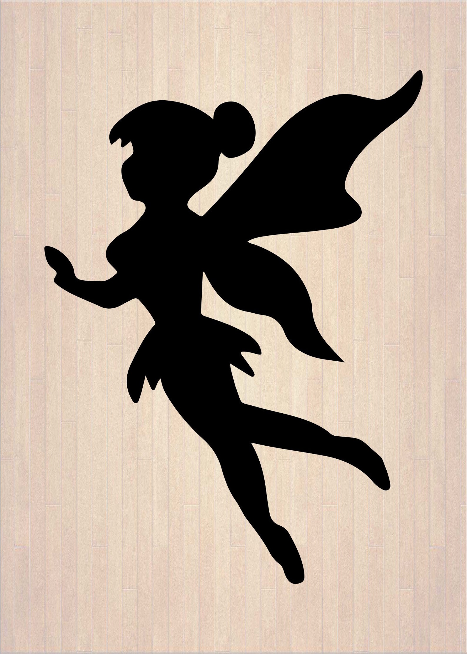 Fairy Silhouette Fairy Svg 07 svg dxf Cricut Silhouette | Etsy