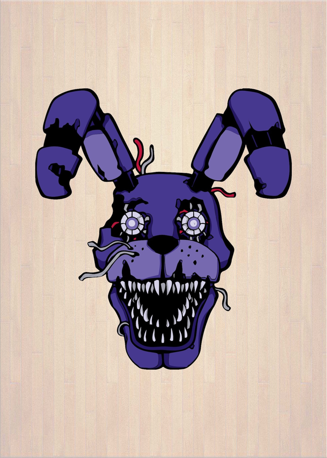 Download FNAF Five Nights At Freddy SVG 05 svg dxf Cricut | Etsy