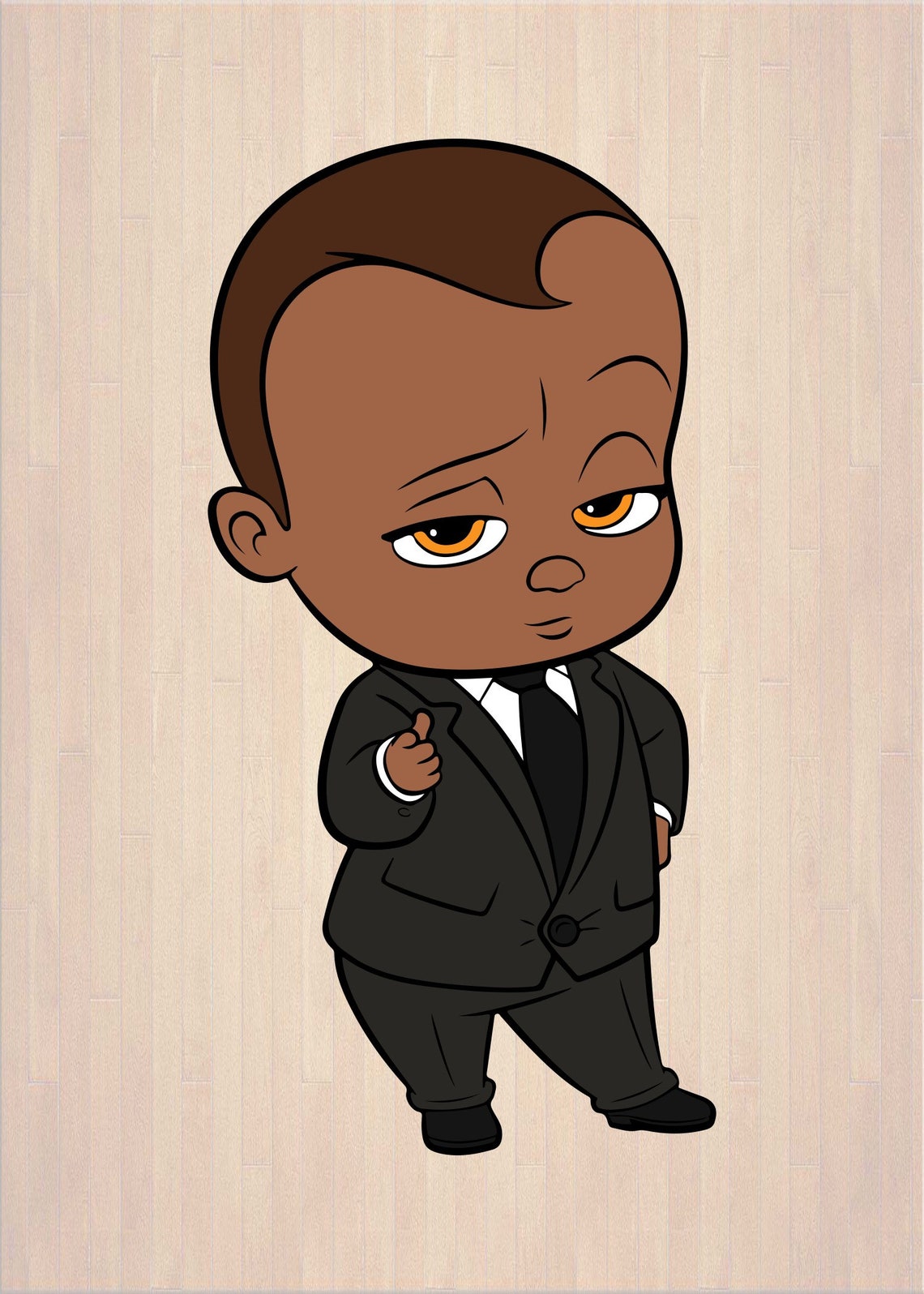 Download Boss Baby SVG Boss Baby Girl SVG Boss Baby Afro SVG 06 svg | Etsy