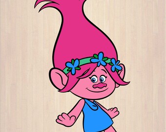 Download Princess Poppy Svg Etsy