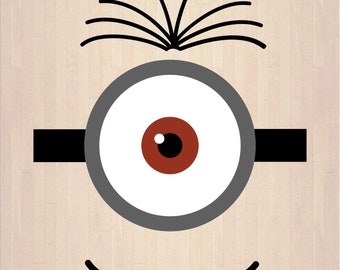 Download Minion Face Svg Etsy