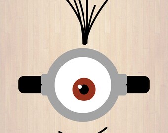 Download Minion Face Svg Etsy