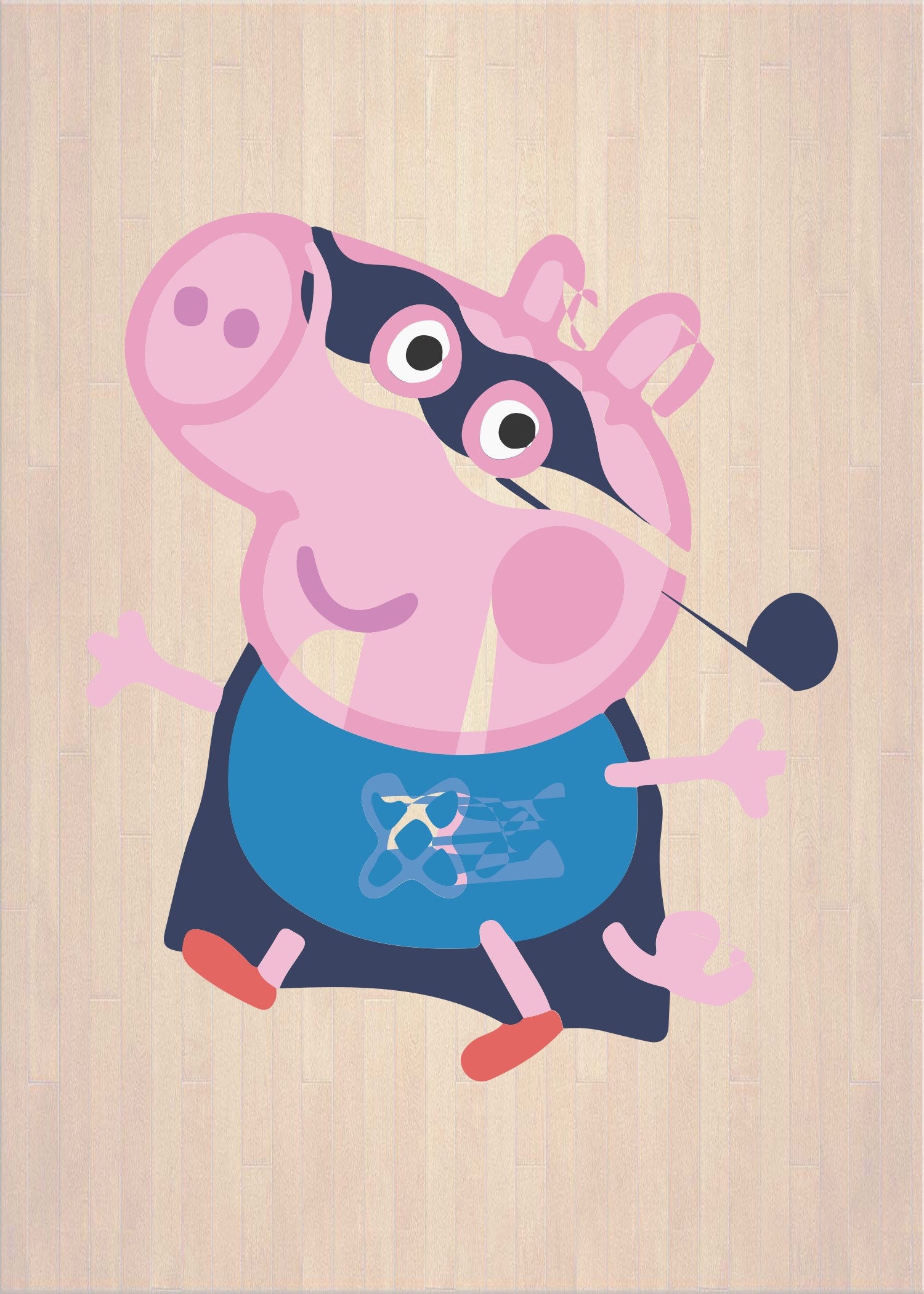 Peppa Pig SVG 016 svg dxf Cricut Silhouette Cut File | Etsy