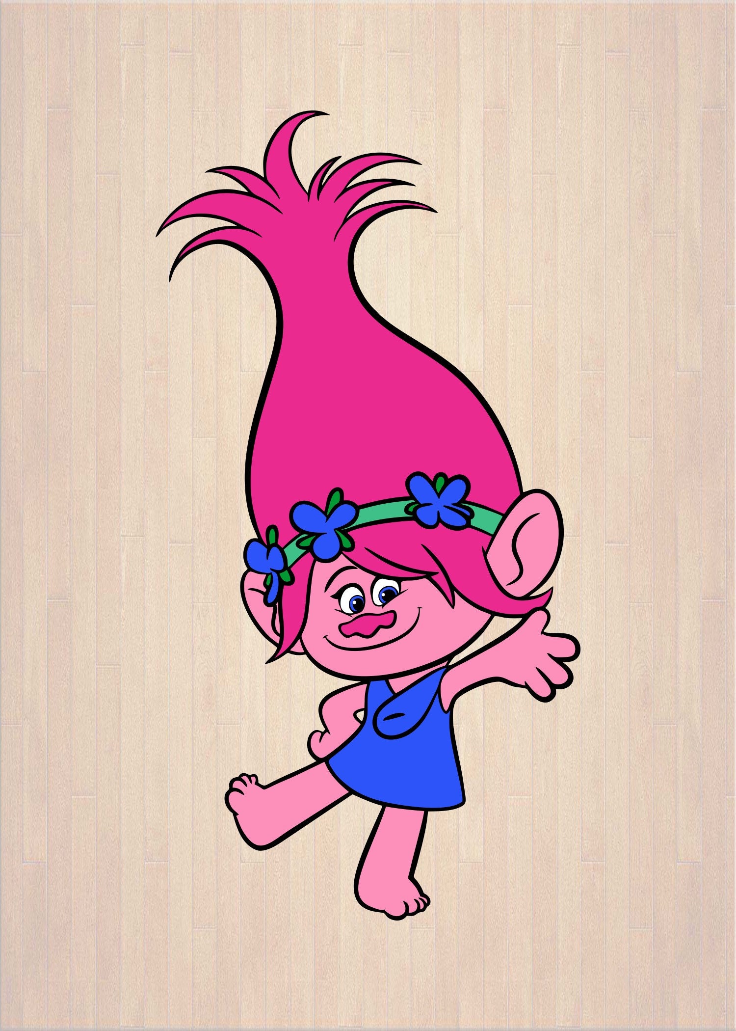 Free Free Trolls Princess Poppy Svg 174 SVG PNG EPS DXF File