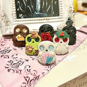 Mystery Ghost Clay Sculpture