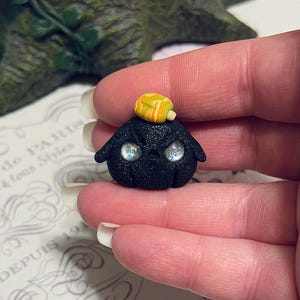 Kevin the Angry Popsicle Ghost Clay Sculpture