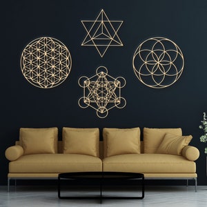Sacred Geometry Art, Seed of Life, Sacred Geometry Room Harmonizer, Mandala Flower of Life, Sacred Geometry Wall Art, Sri Yantra Wall Art