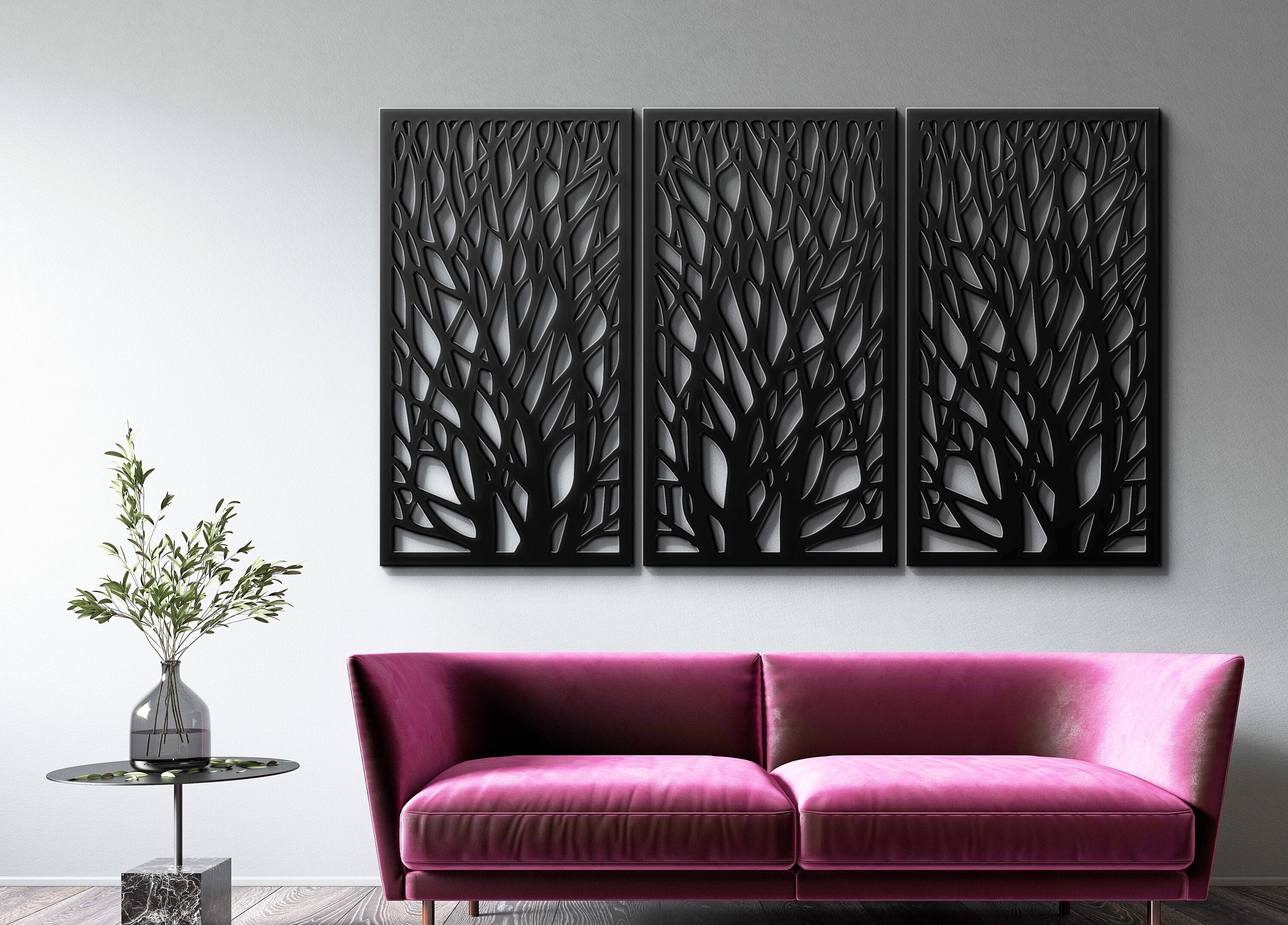 Black Metal Wall Art, Metal Leaf Wall Art, Metal Leaf Wall Decor, Metal — free download
