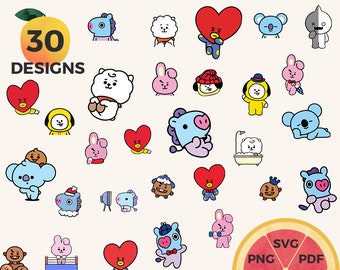bts clipart etsy