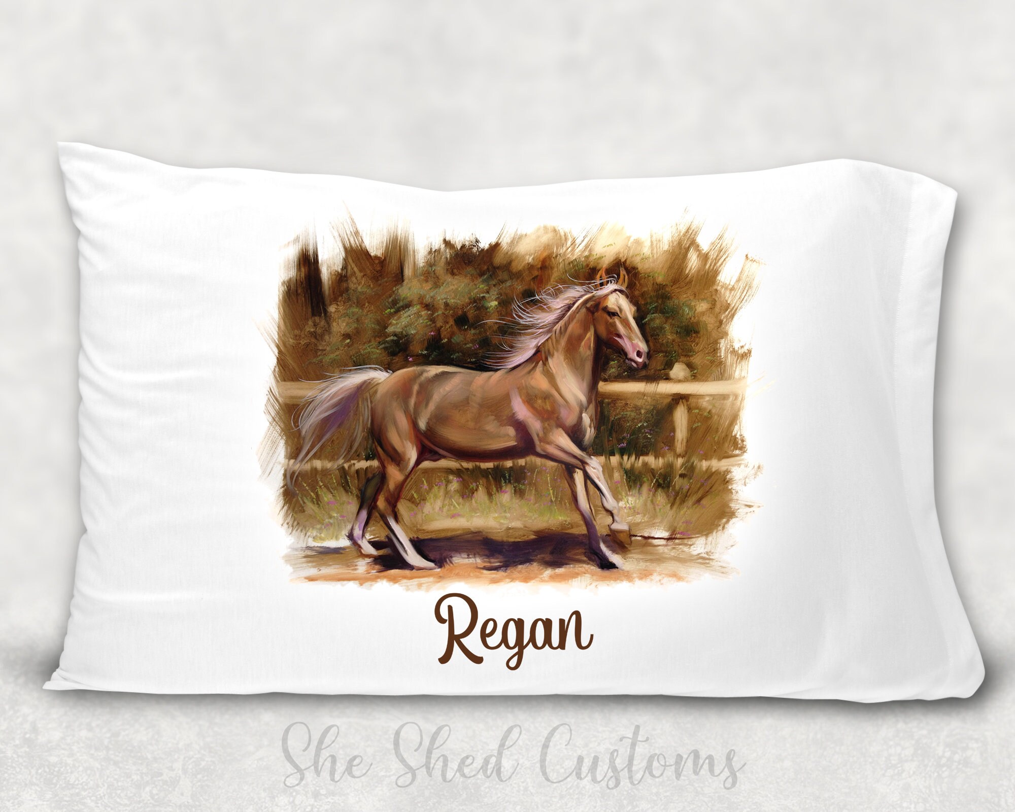 horse pillowcase