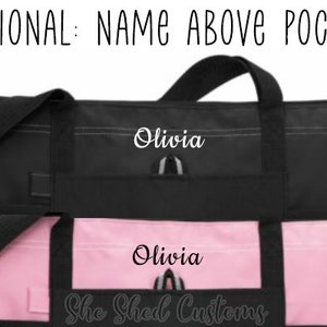 GRANDMA Custom Tote Bag Choose Your Tote Color In GLITTER You Choose NAME image 3