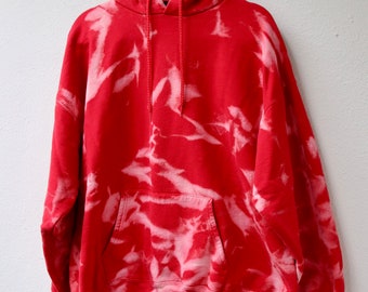 M/L - Basic Bleach Dyed Hoodie