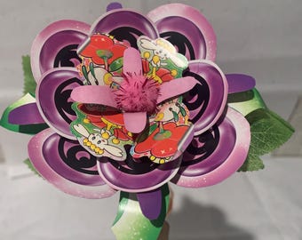 Pokémon Collectors - TCG Flower - Purple Energy Card from Authentic Pokémon Sets.  Features Floette and Flabebe.