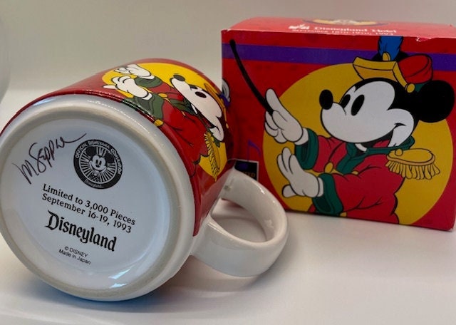 Rare Disneyland Mug - Etsy