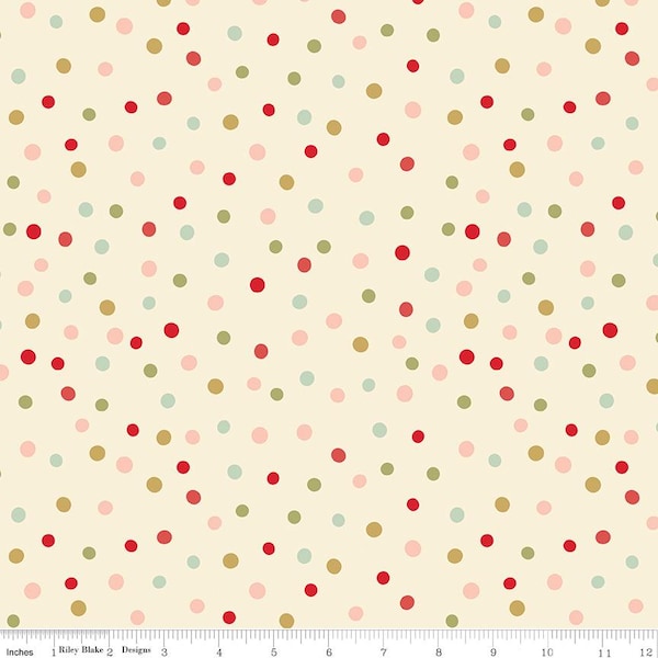 GLISTEN WIDEBACK - WB16230 Eggnog -  by Sandy Gervais for Riley Blake Designs - Wideback 108"   ** Available in 1/2 yard cuts**