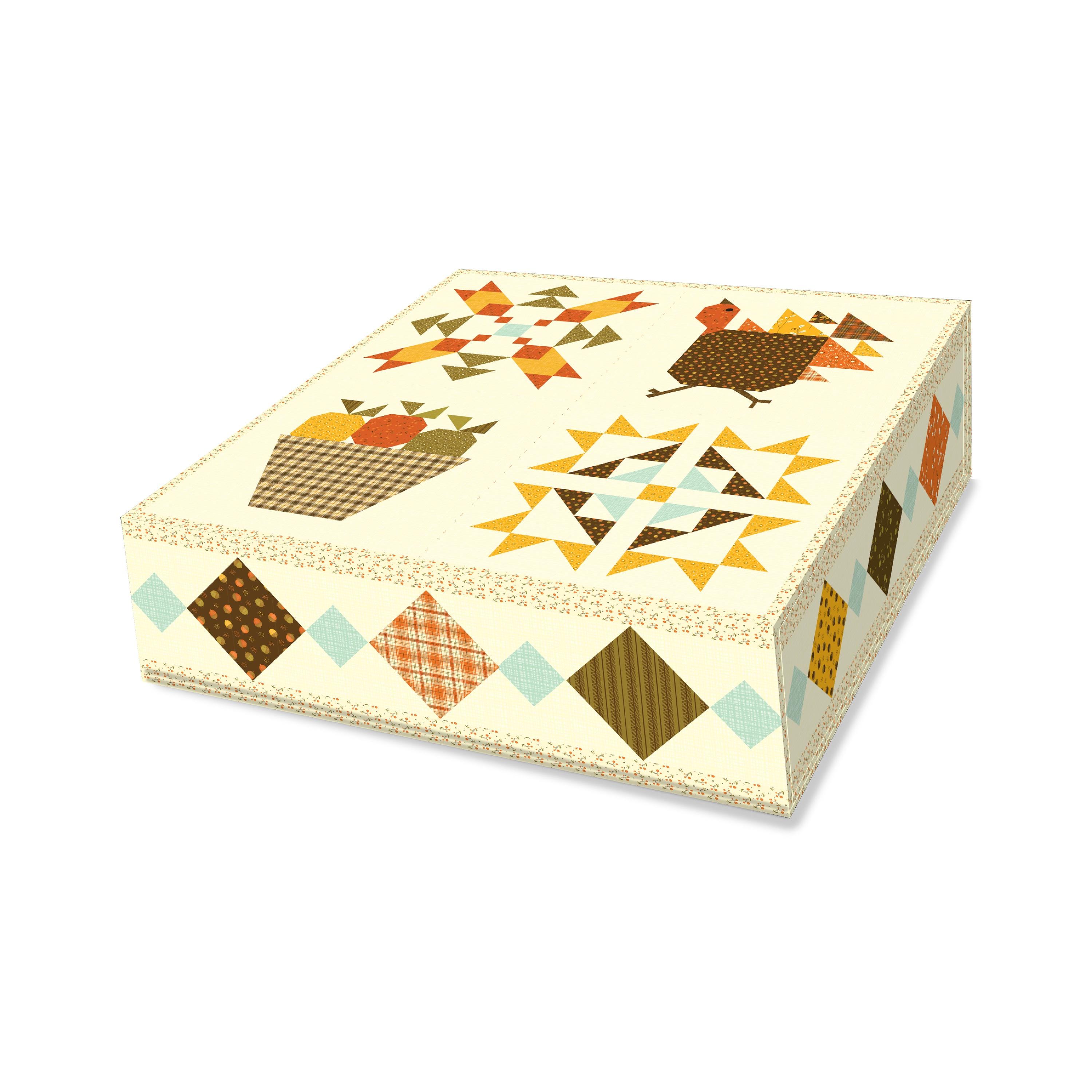 FALL GATHERINGS SAMPLER Boxed Quilt Kit by Riley Blake Designs ...
