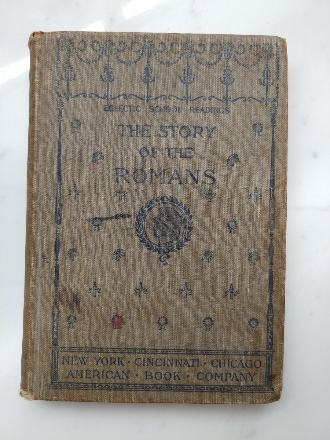 1896 the Story of the Romans School Reader - Etsy
