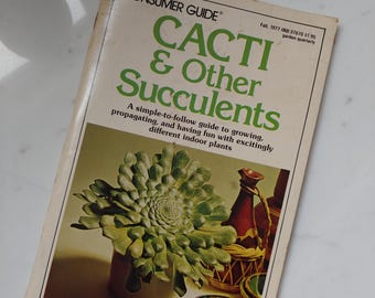 Cacti and Other Succulents Softcover Guide Book - Etsy