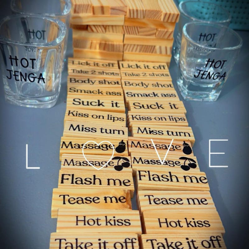 Adult Jenga - Etsy