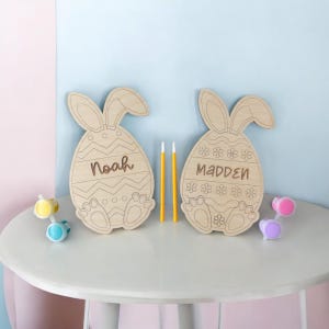 Personalized Easter Paint Kit, Easter Basket Filler, Kids Easter Gift