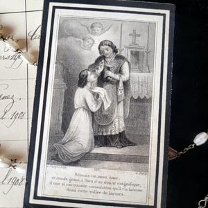 Antique Memorial card - Guilielmus Kitt - 1891