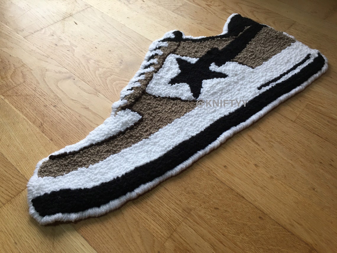 Handmade Custom Shoe Rug Etsy