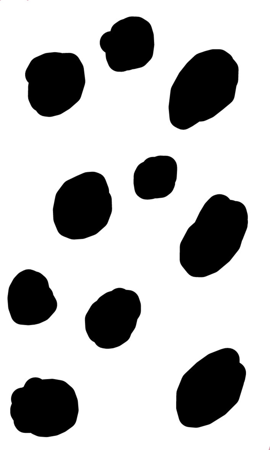 Black and white spot Iphone wallpaper Etsy