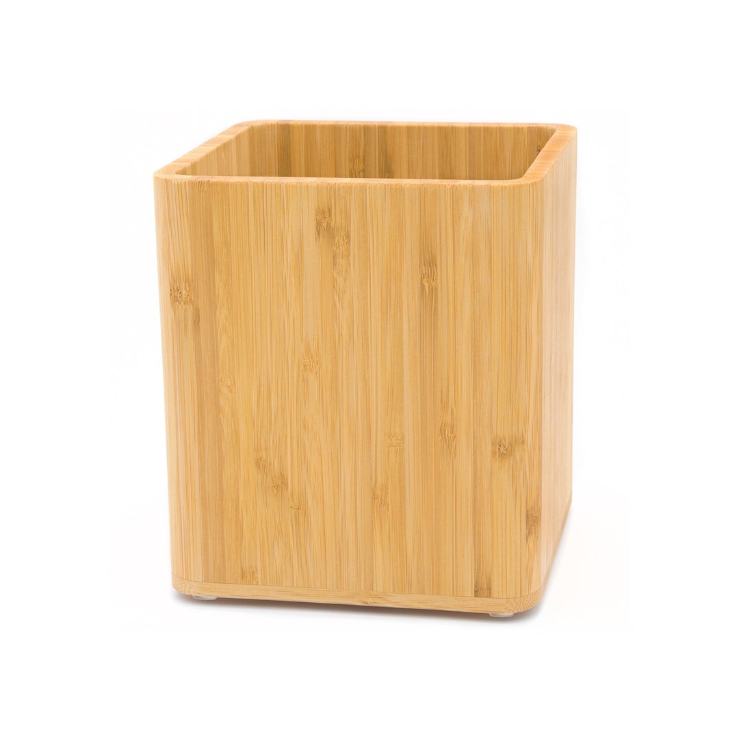 Dehaus® Stylish Bamboo Utensil Holder Wooden Kitchen Utensils Etsy UK