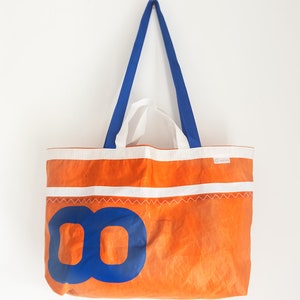 Genneker Recycled Sailcloth Beach / Tote Bag, Double Handle