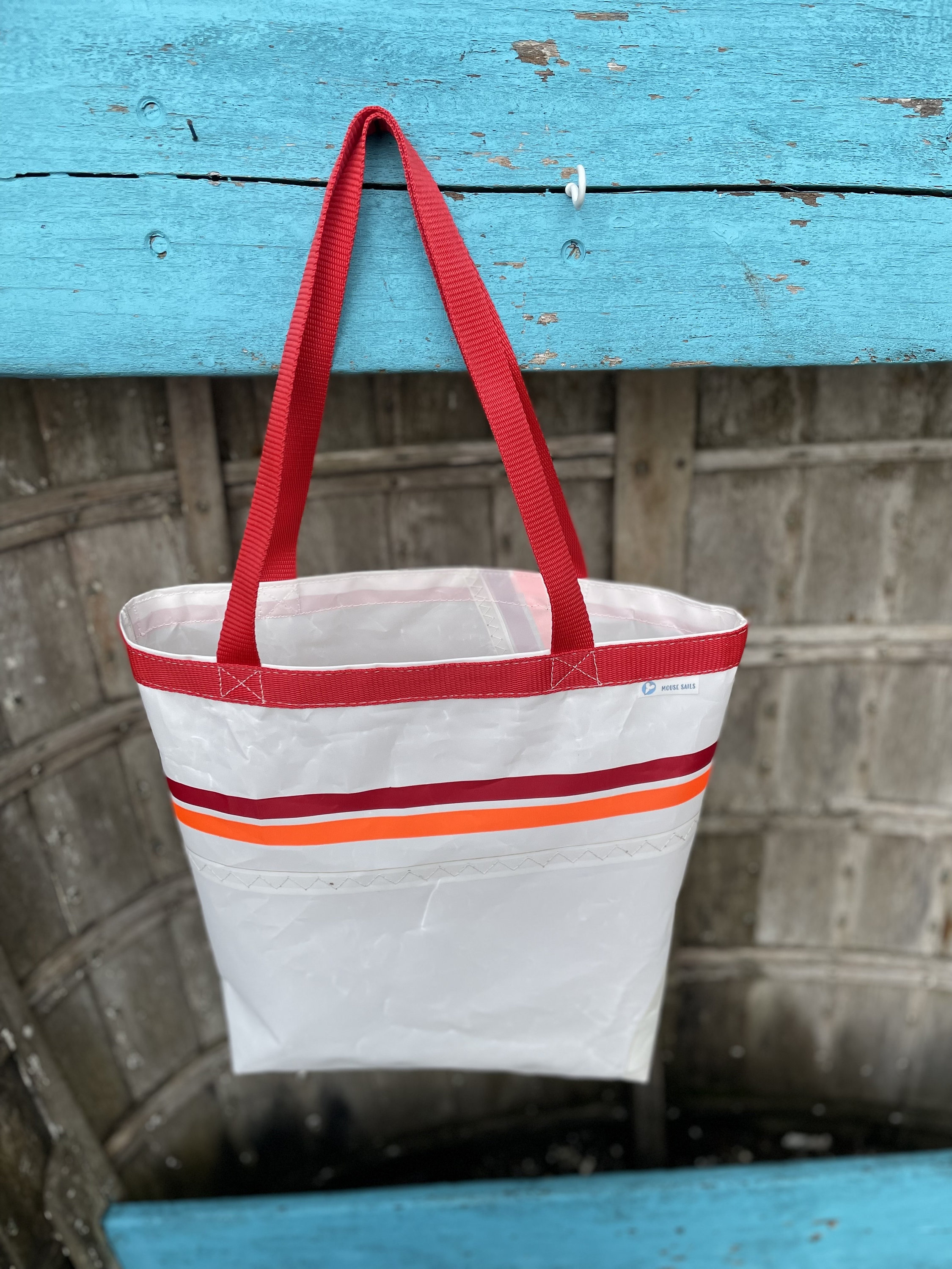 Genoa Recycled Sailcloth Beach Tote Bag Etsy Ireland