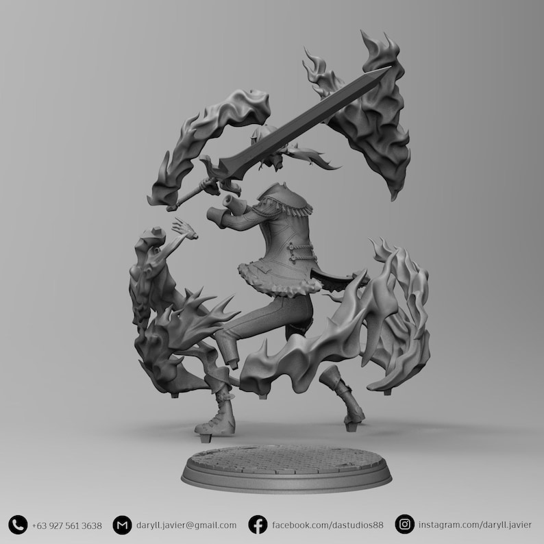 genshin impact diluc figurine
